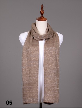 Fashion Pin Stripped Knitted Scarf